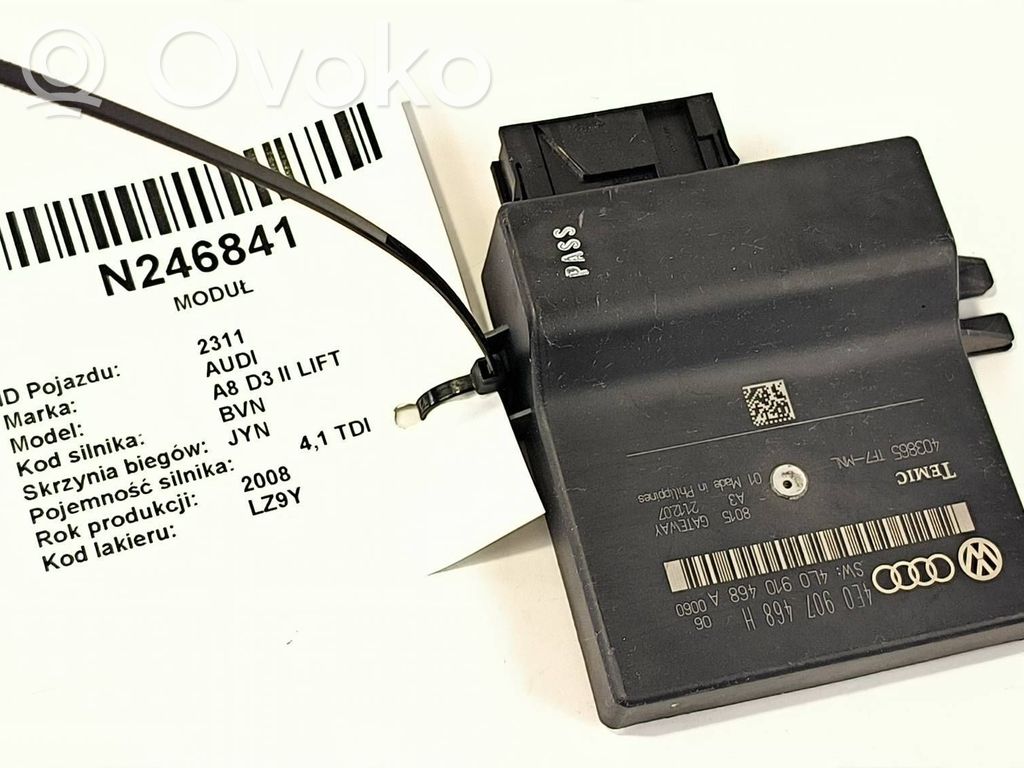 Audi A8 S8 D3 4E Other control units/modules 