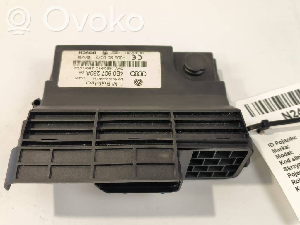 Other control units/modules   4E0907280A,F005S00073,4E0910280A