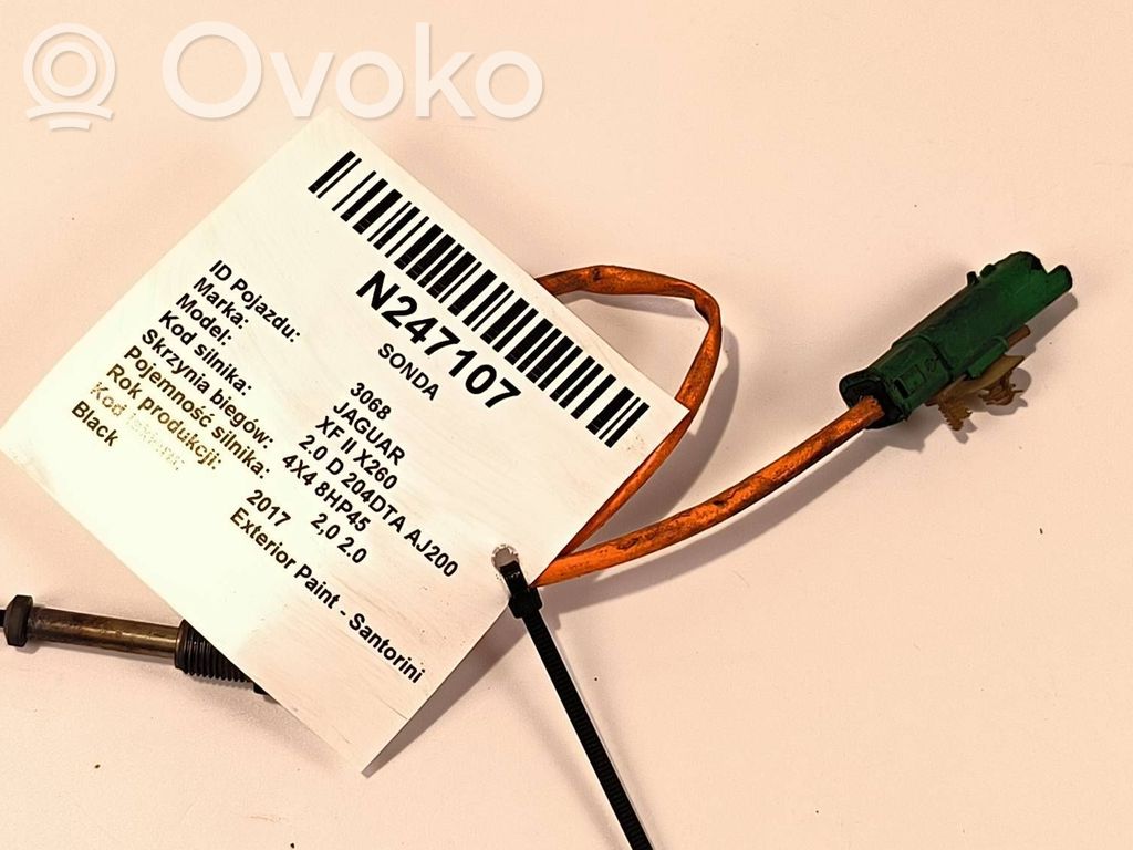 Jaguar XF X260 Izplūdes gāzu temperatūras sensors 