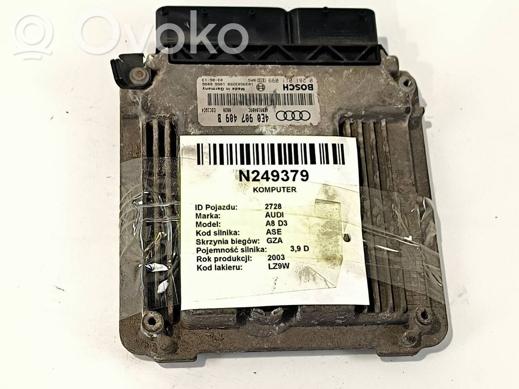 Audi A8 S8 D3 4E Engine control unit/module 
