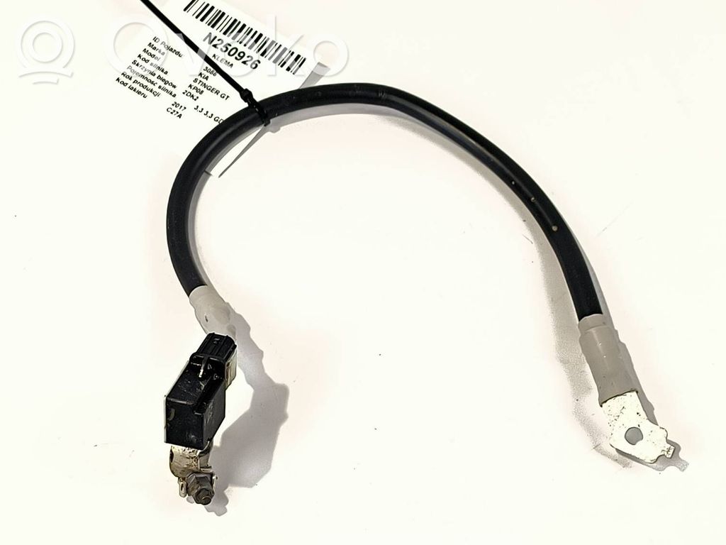 Negative earth cable (battery)   37180J5000