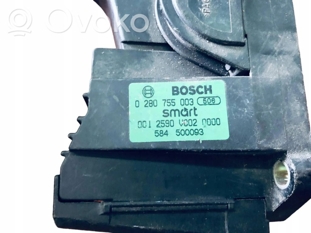 Smart ForTwo I MC01 Pedal del acelerador 