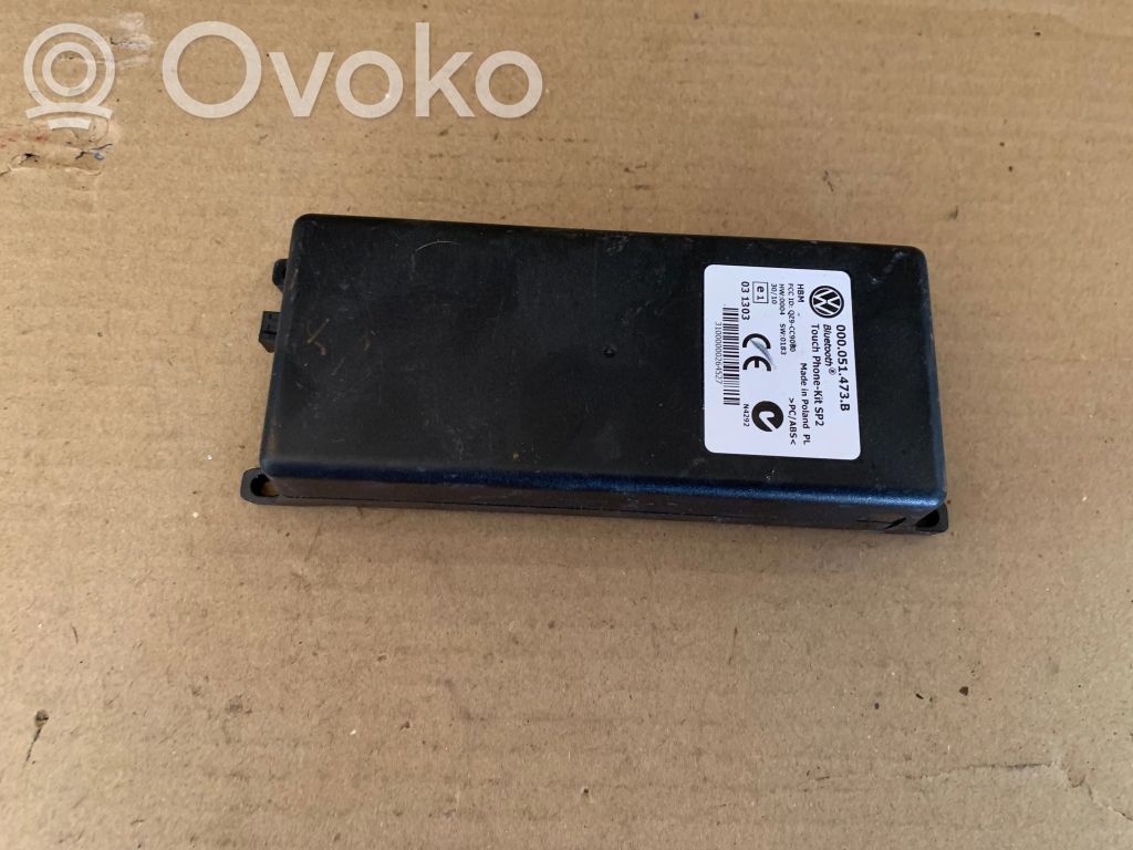 Volkswagen Touran II Bluetooth control unit module 