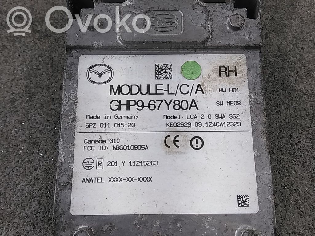 Mazda 6 Distronic sensor radar 