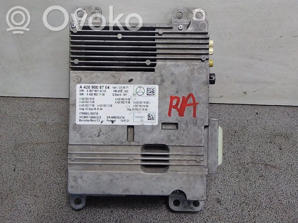Unité / module navigation GPS   A4209008704,A4209008704,A4209003305