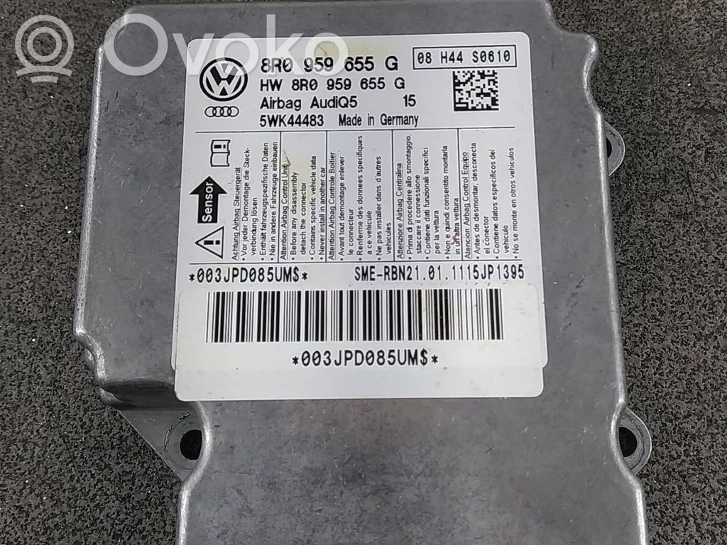 Audi Q5 SQ5 8R Unitate/modul de comandă airbaguri 