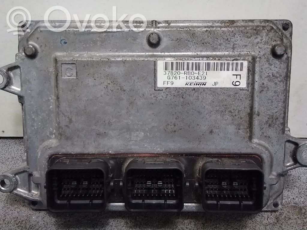 Unidad de control/módulo del motor   37820RB0W21,37820RB0W21
