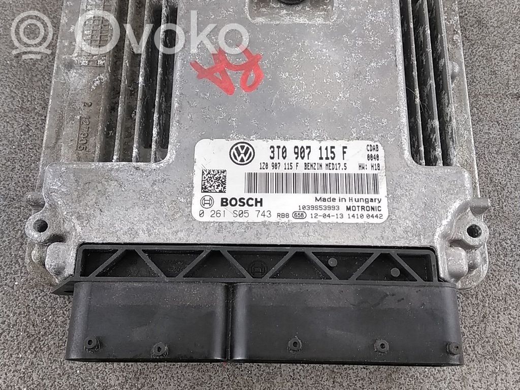 Skoda Octavia Mk2 (1Z) Engine control unit/module 