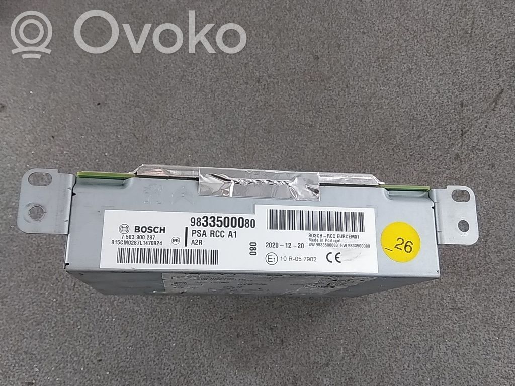GPS navigation control unit/module   9833500080,1668484380,9833500080