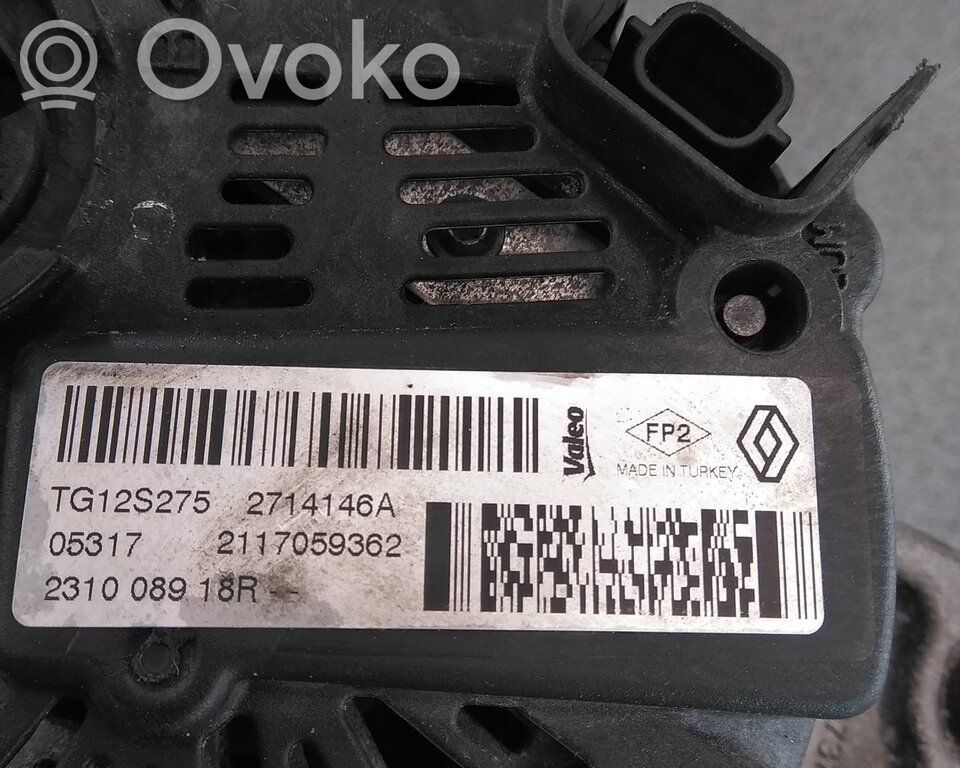 Renault Captur Alternator 