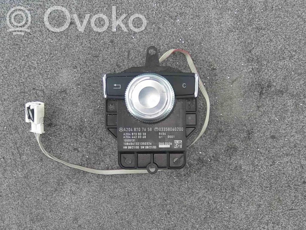 Mercedes-Benz C W204 Interruptor de luz 