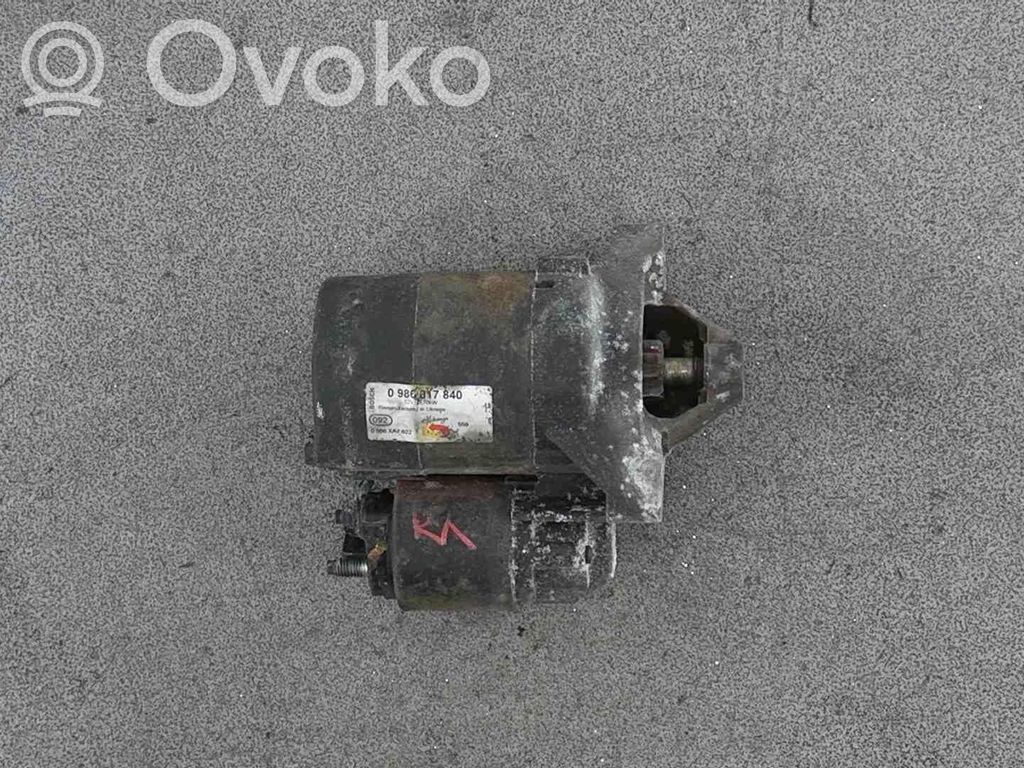 Renault Clio II Starter motor 