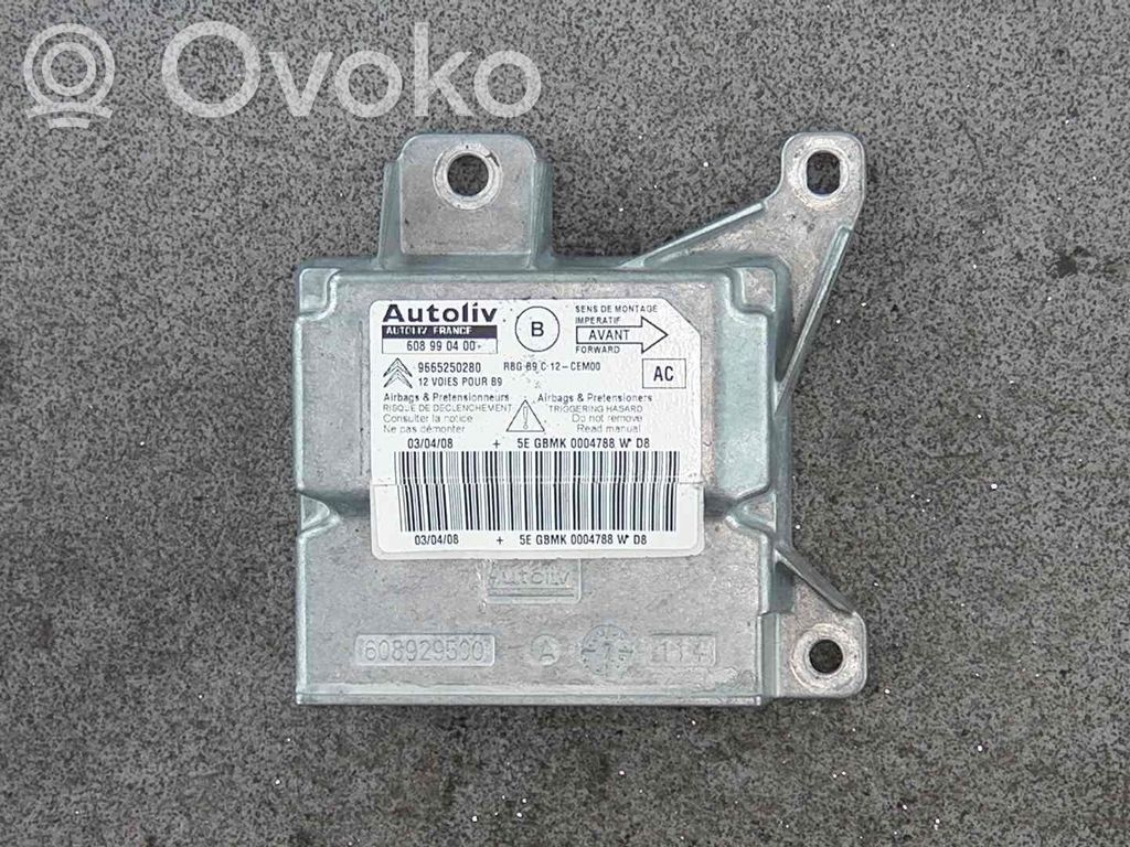 Citroen Berlingo Airbag control unit/module 