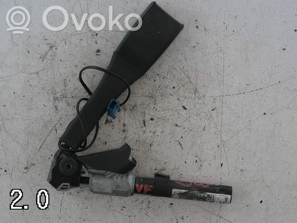 Opel Corsa D Hebilla del cinturón delantero 