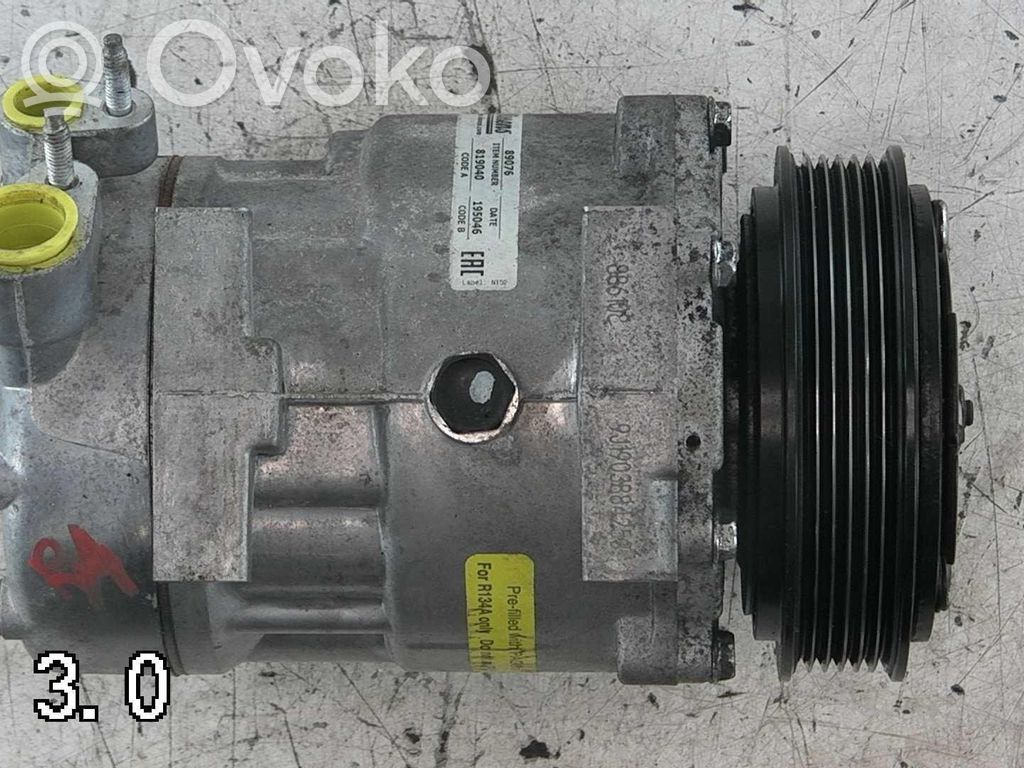 Air conditioning (A/C) compressor (pump)   510299