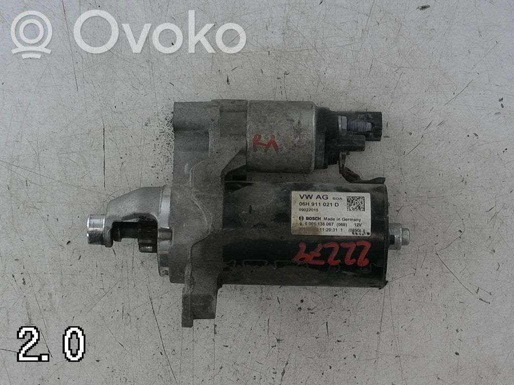 Anlasser   BOSCH,06H911021D,06H911021DX,254191