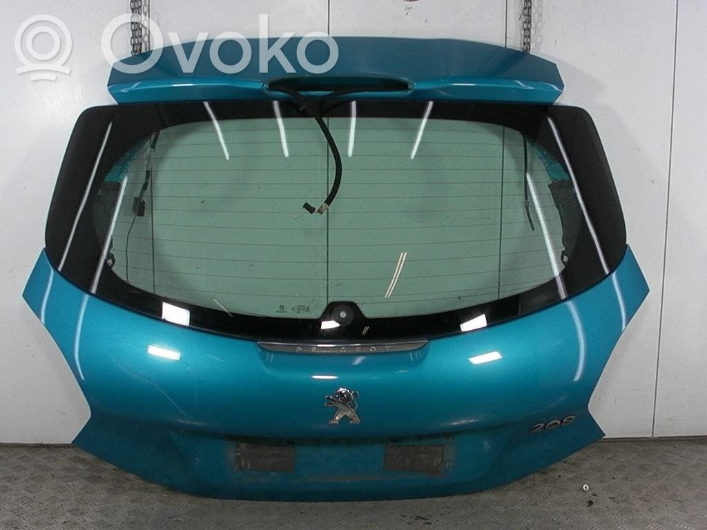 Peugeot 208 I Aizmugurējais pārsegs (bagāžnieks) 