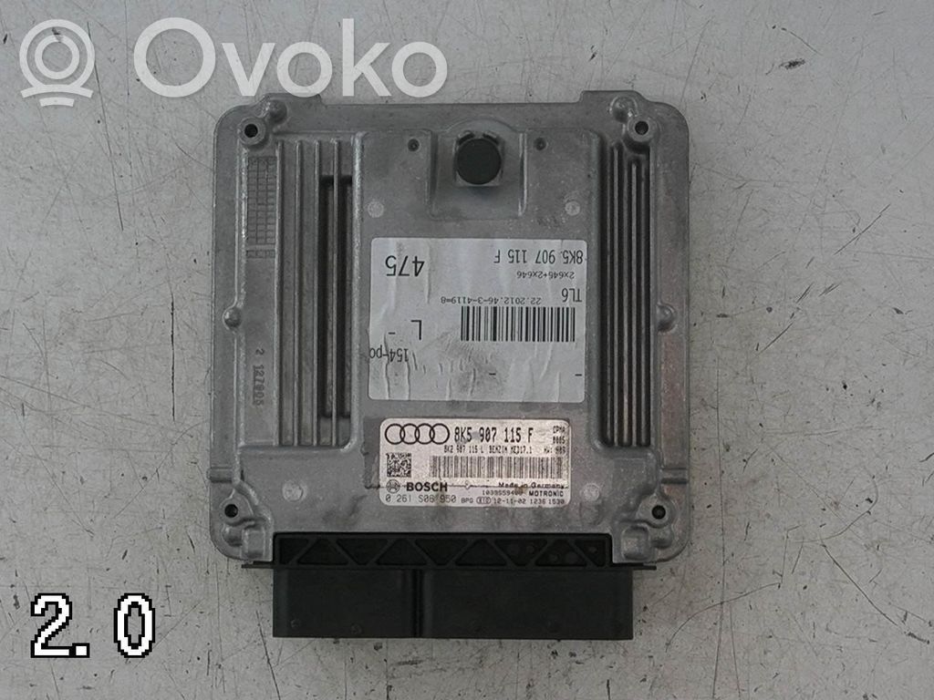 Audi A4 S4 B8 8K Engine control unit/module 