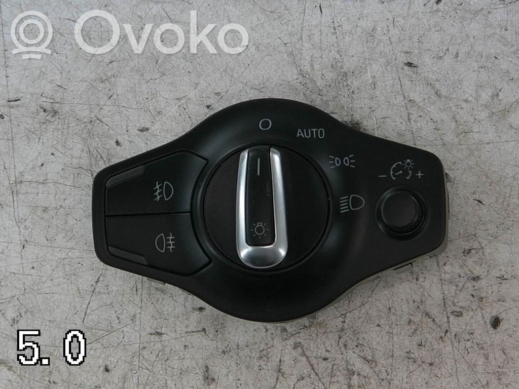 Audi A4 S4 B8 8K Light switch 
