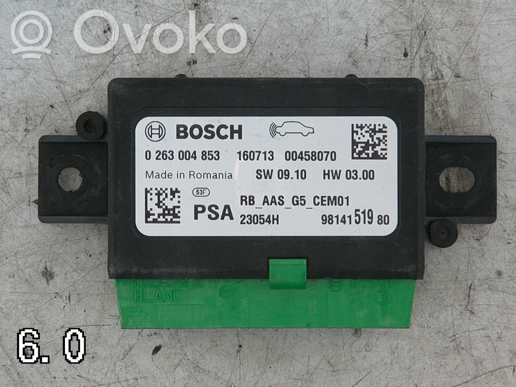 Alte unități/module de control   9814151980,1609932480
