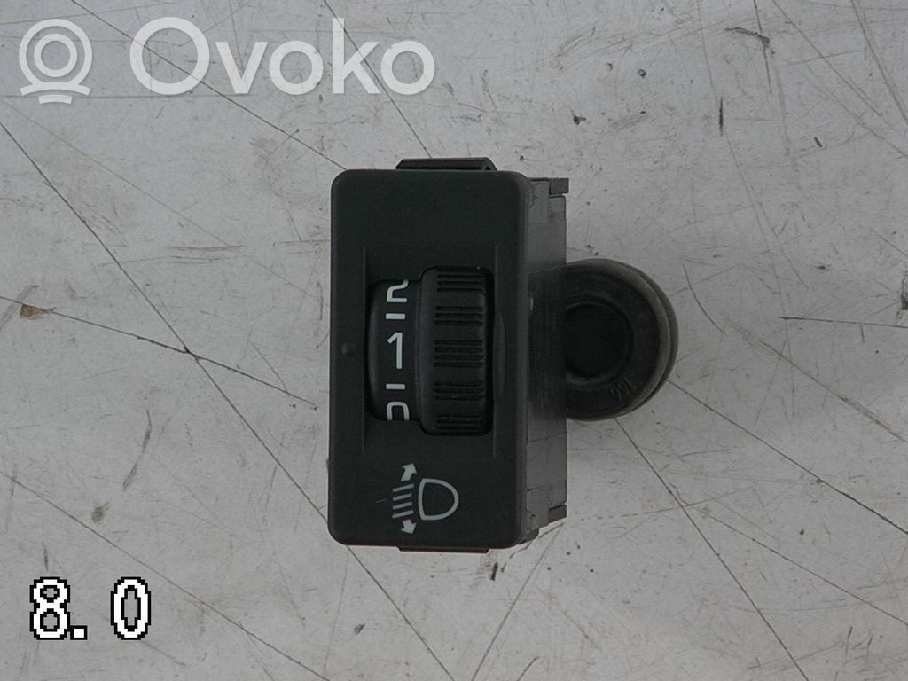 Bouton commande réglage hauteur de phares   6554C3