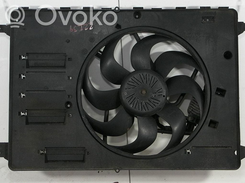 Ford Mondeo MK IV Elektrisks radiatoru ventilators 