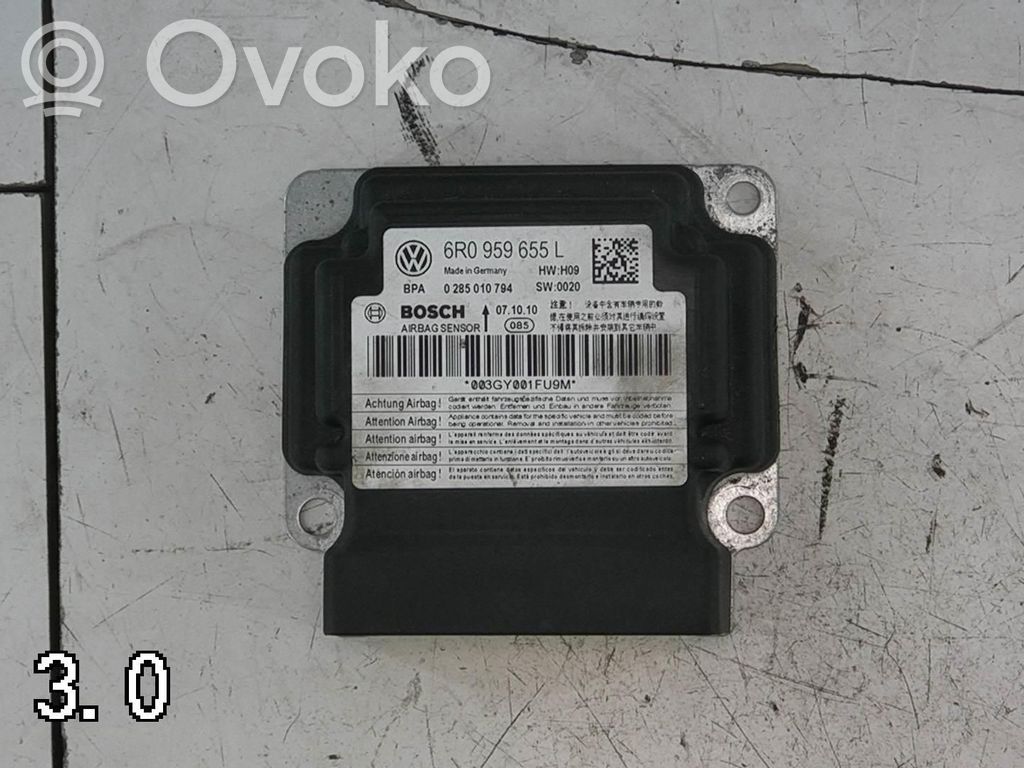 Centralina/modulo airbag   6R0959655L,6R0959655L,6R0959655L004