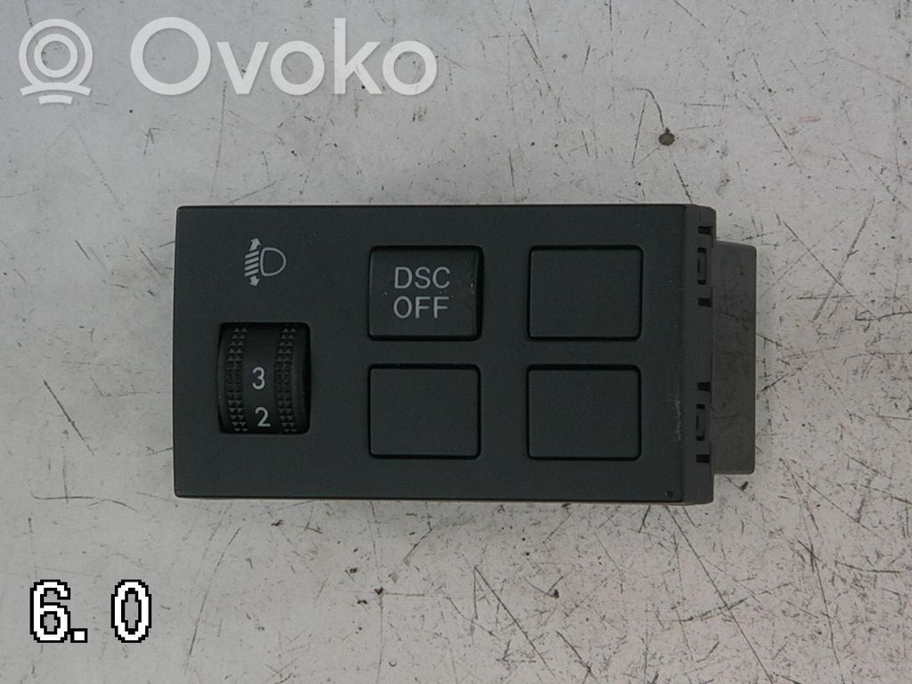 Mazda 2 Headlight level height control switch 