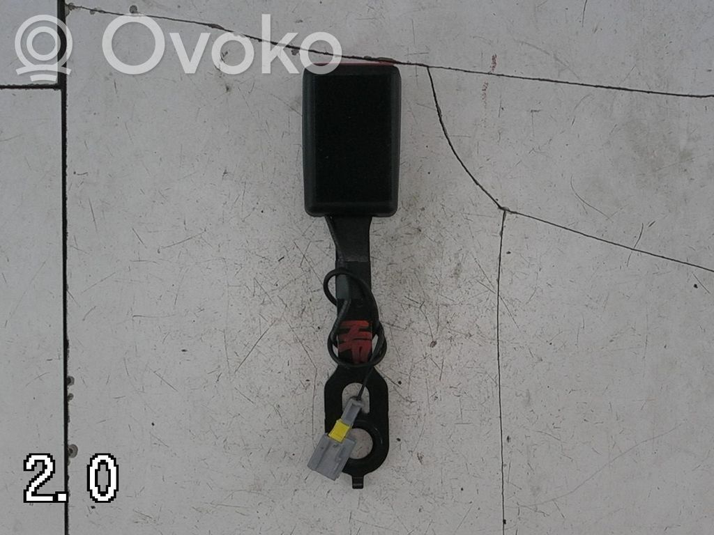 Peugeot 208 I Hebilla del cinturón delantero 