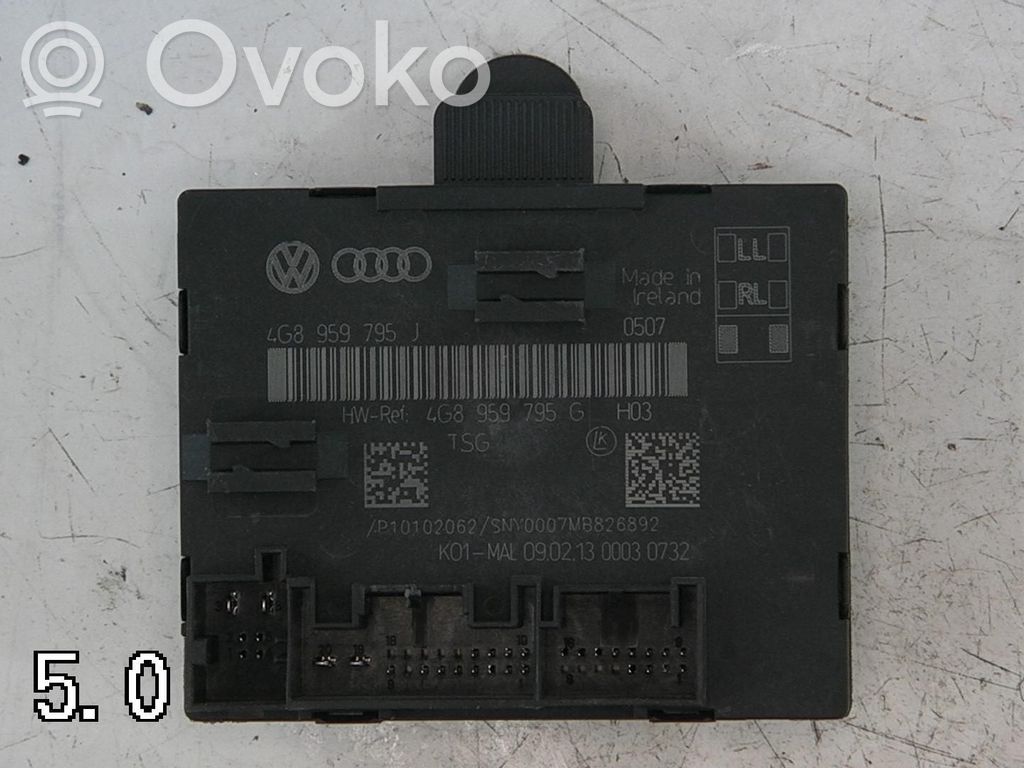 Audi A6 S6 C7 4G Módulo de confort/conveniencia 