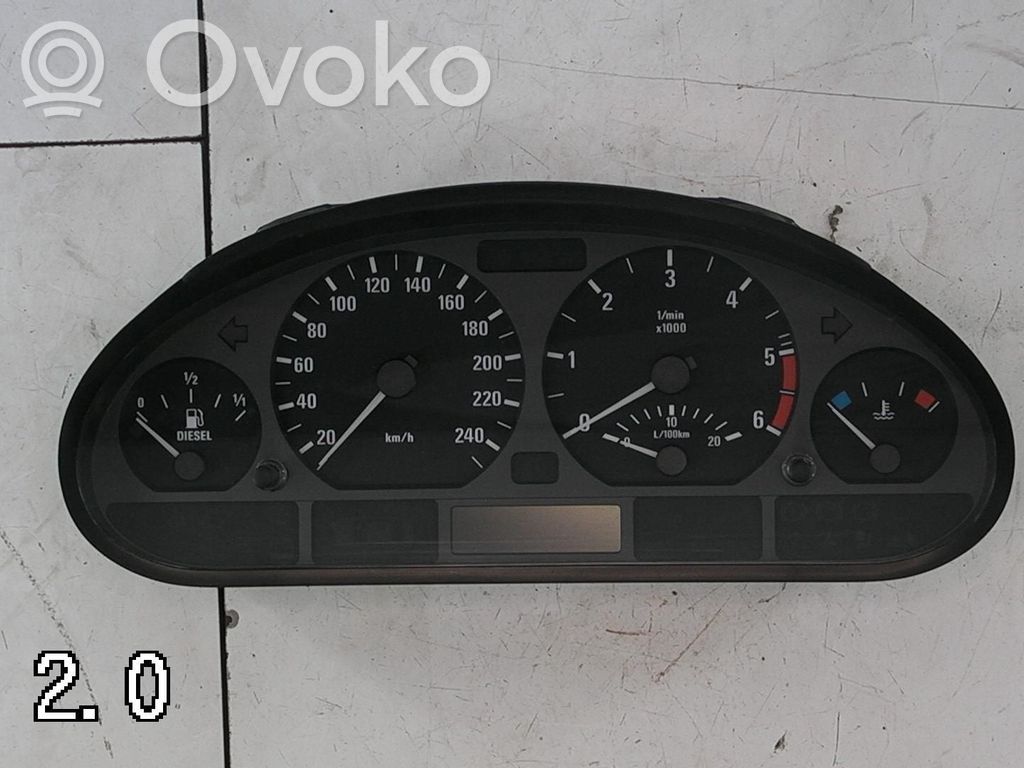 BMW 3 E46 Speedometer (instrument cluster) 