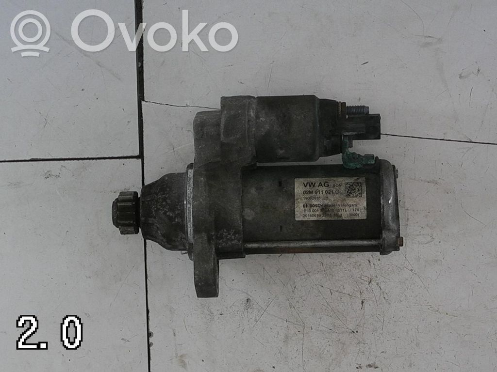 Starteris   BOSCH,02M911021G,02M911021GX,254393