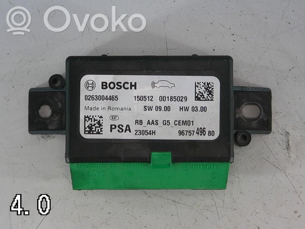Autres unités de commande / modules   9675749680,9675749680,1611750280