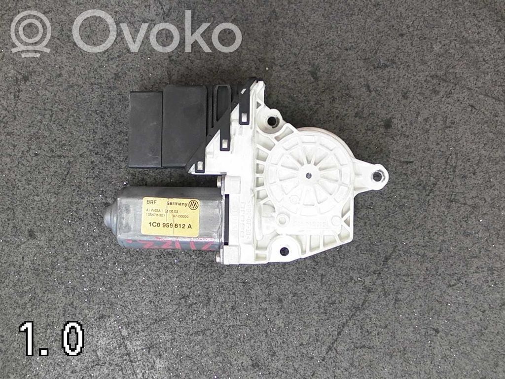 Silnik regulatora szyby drzwi przednich   1C0959812A,1C0959812A017