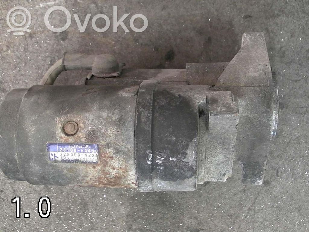 Toyota RAV 4 (XA20) Стартер 
