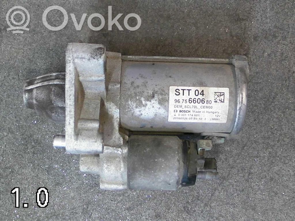 Démarreur   9675660680,1627650980OMB,255114