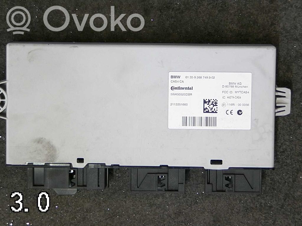 BMW 5 GT F07 Altre centraline/moduli 