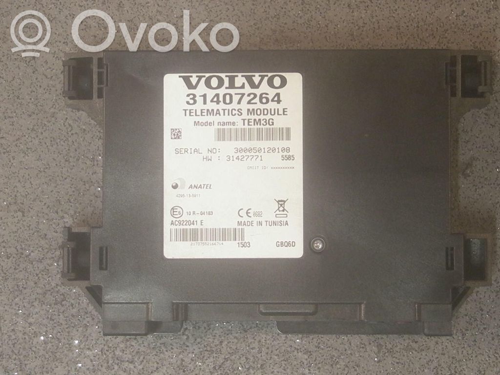 Volvo V70 Other control units/modules 