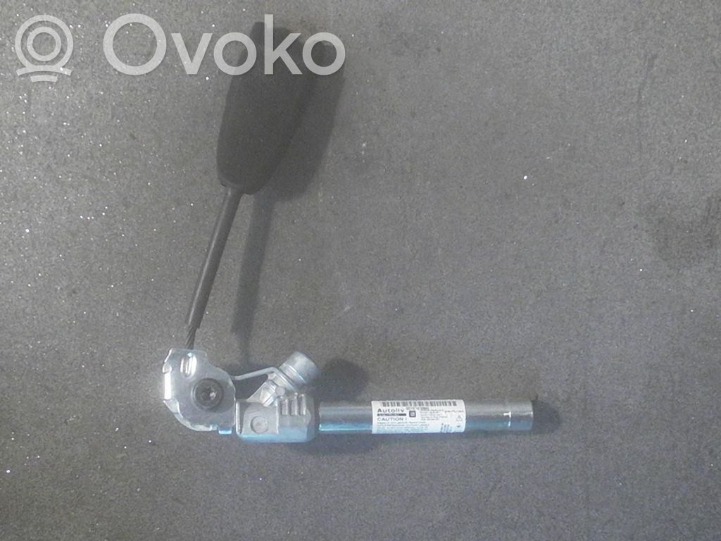Opel Corsa D Hebilla del cinturón delantero 
