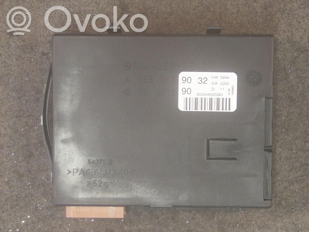 Mercedes-Benz ML W163 Alte unități/module de control 