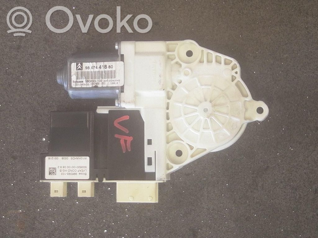 Citroen C4 I Silnik regulatora szyby drzwi przednich 
