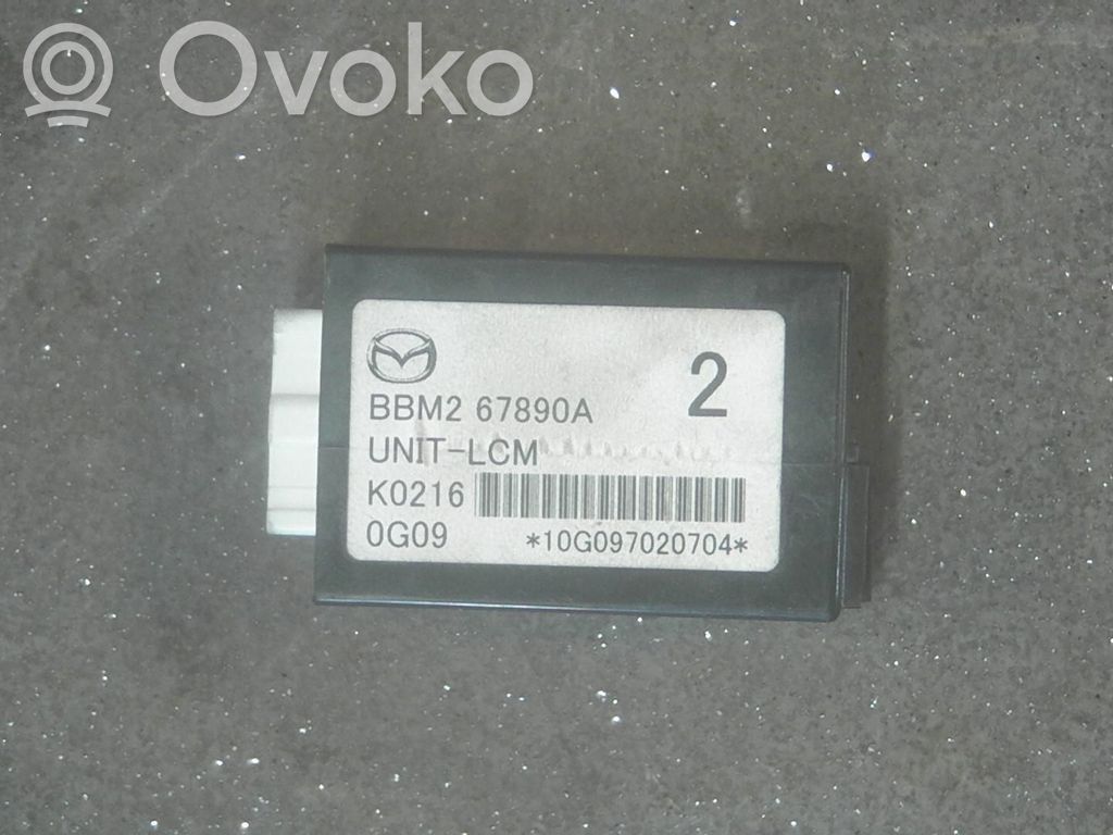 Mazda 3 II Other control units/modules 