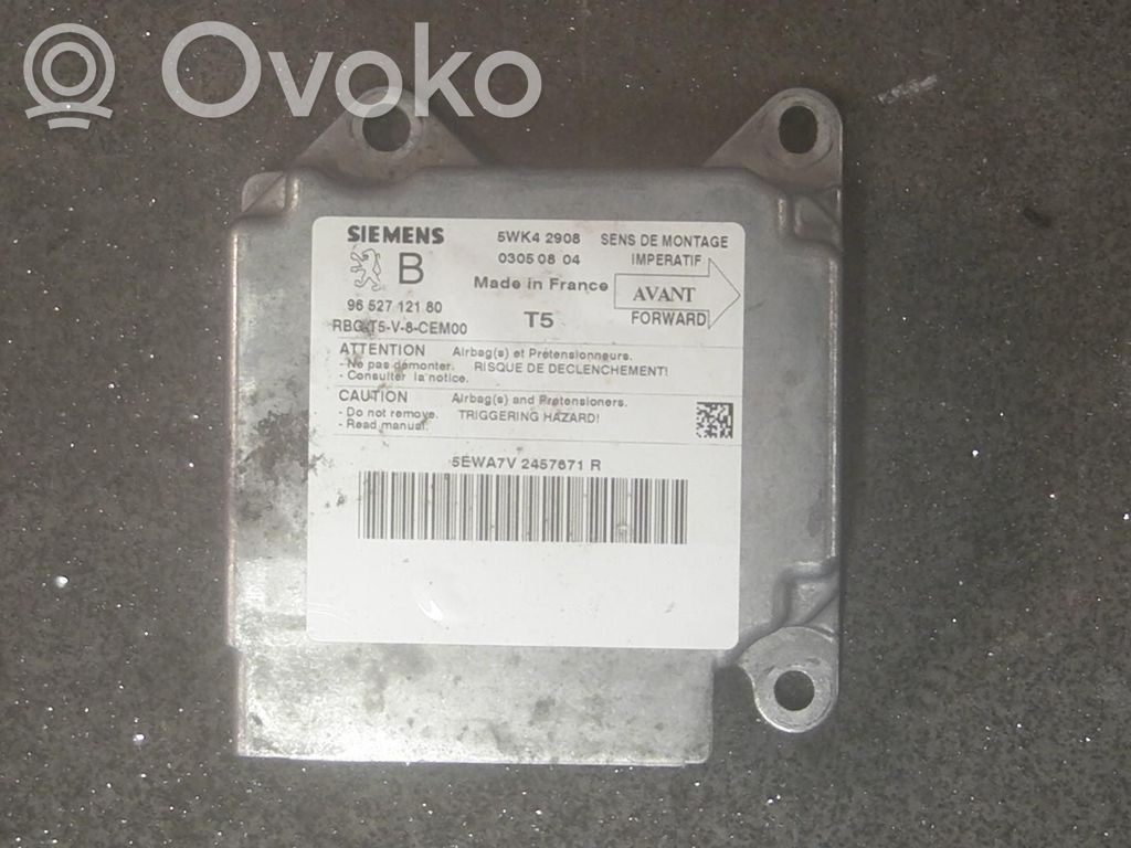 Peugeot 307 Centralina/modulo airbag