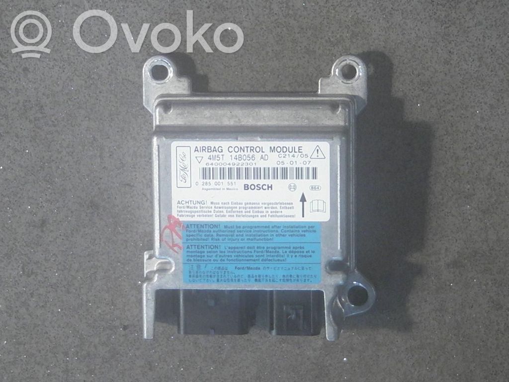 Turvatyynyn ohjainlaite/moduuli