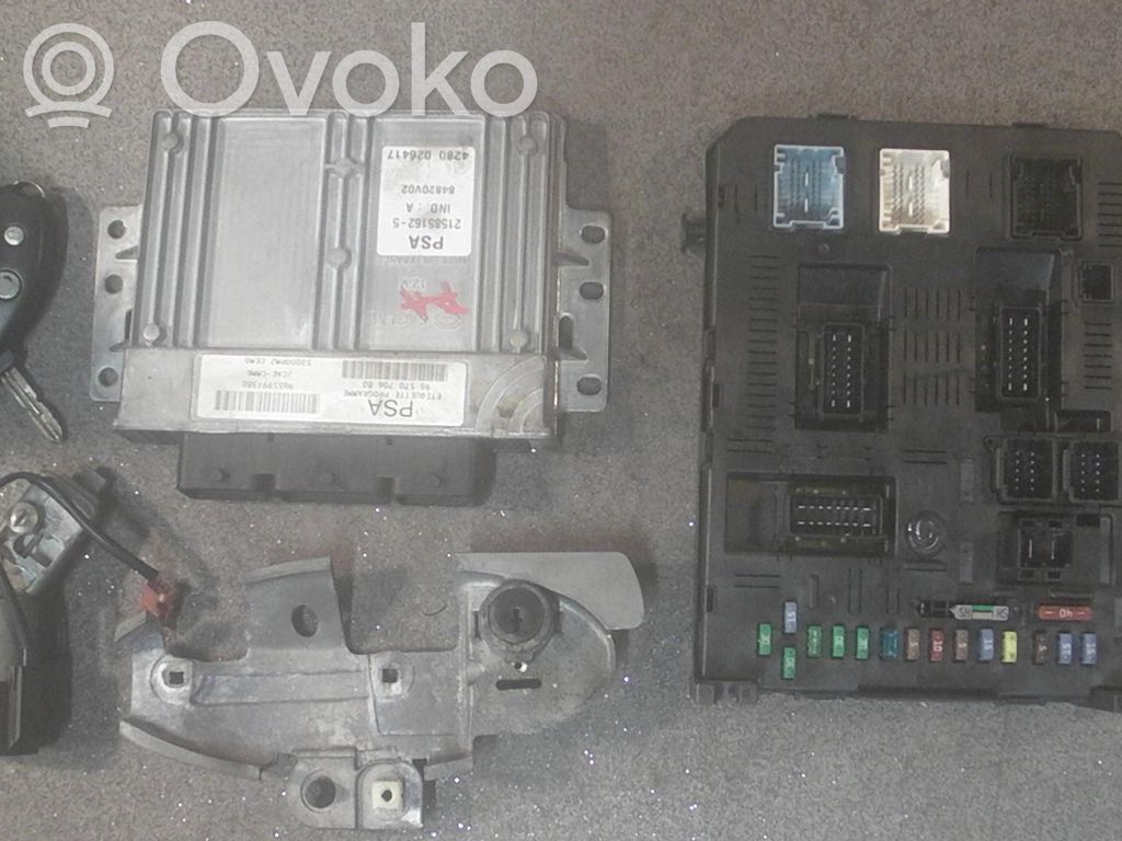 Citroen C5 Verrouillage de commutateur d'allumage 