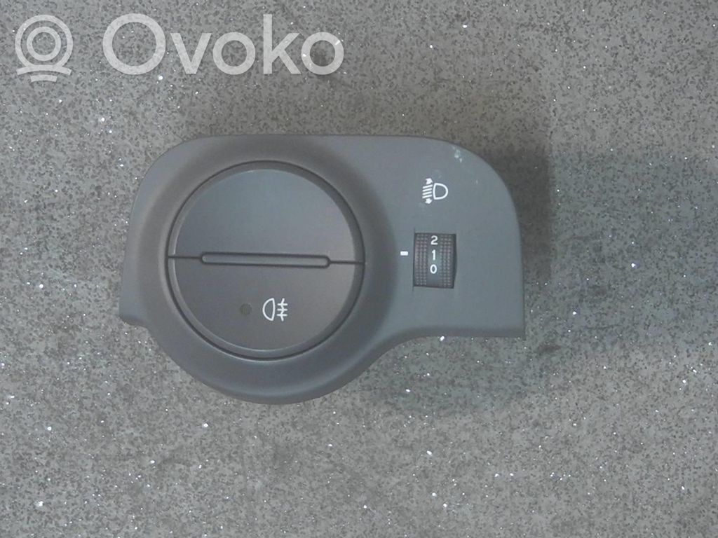 Bouton commande réglage hauteur de phares