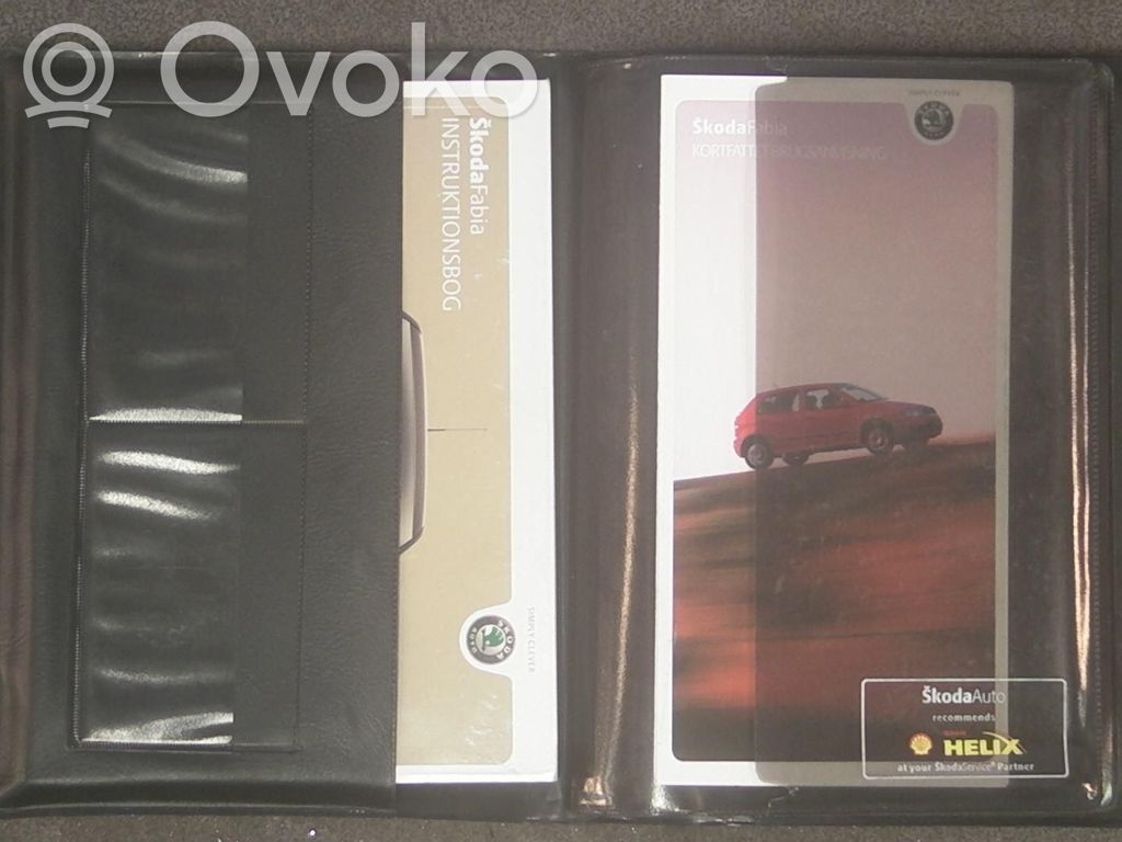 Skoda Fabia Mk1 (6Y) Carte/manual proprietar cu istoric service