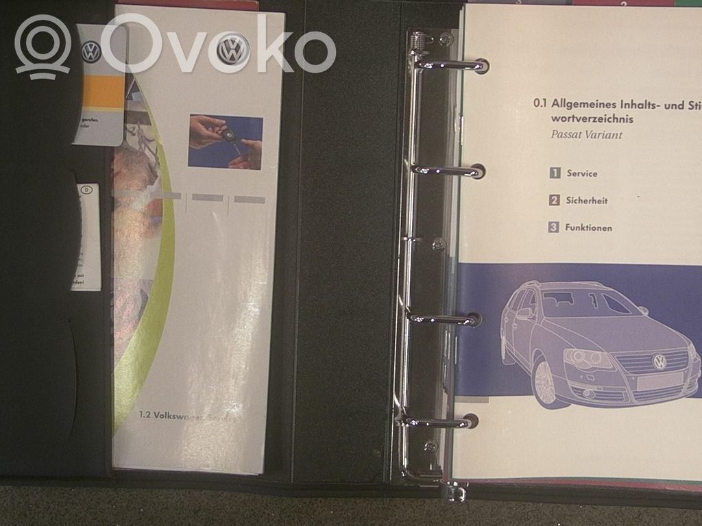 Volkswagen PASSAT B6 Serviceheft Scheckheft 