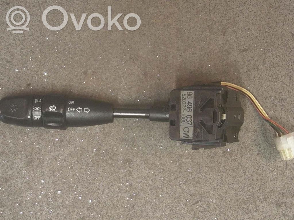 Chevrolet Matiz Wiper turn signal indicator stalk/switch 