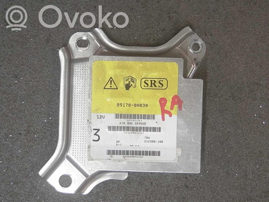 Citroen C1 Airbag control unit/module 
